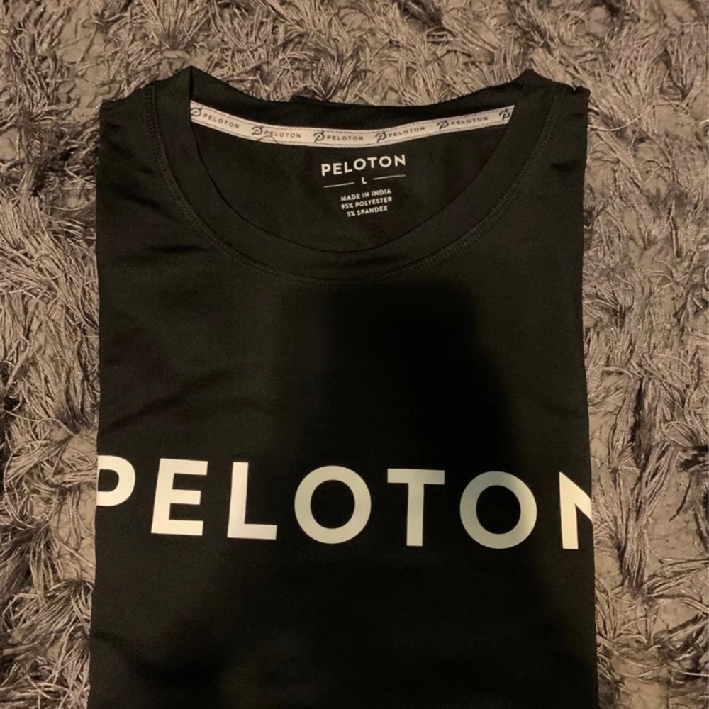 I have Peloton  brand t-shirts in different sizes S-M-L-XL. New without tag